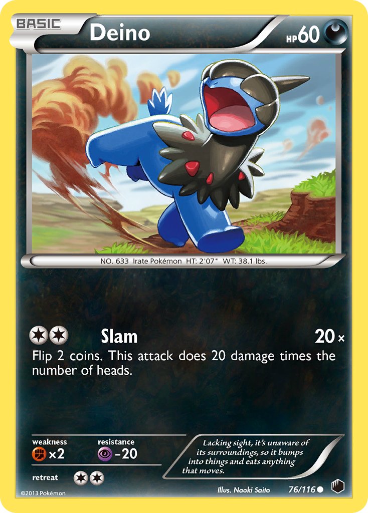 Deino - 76/116 - Plasma Freeze - Card Cavern