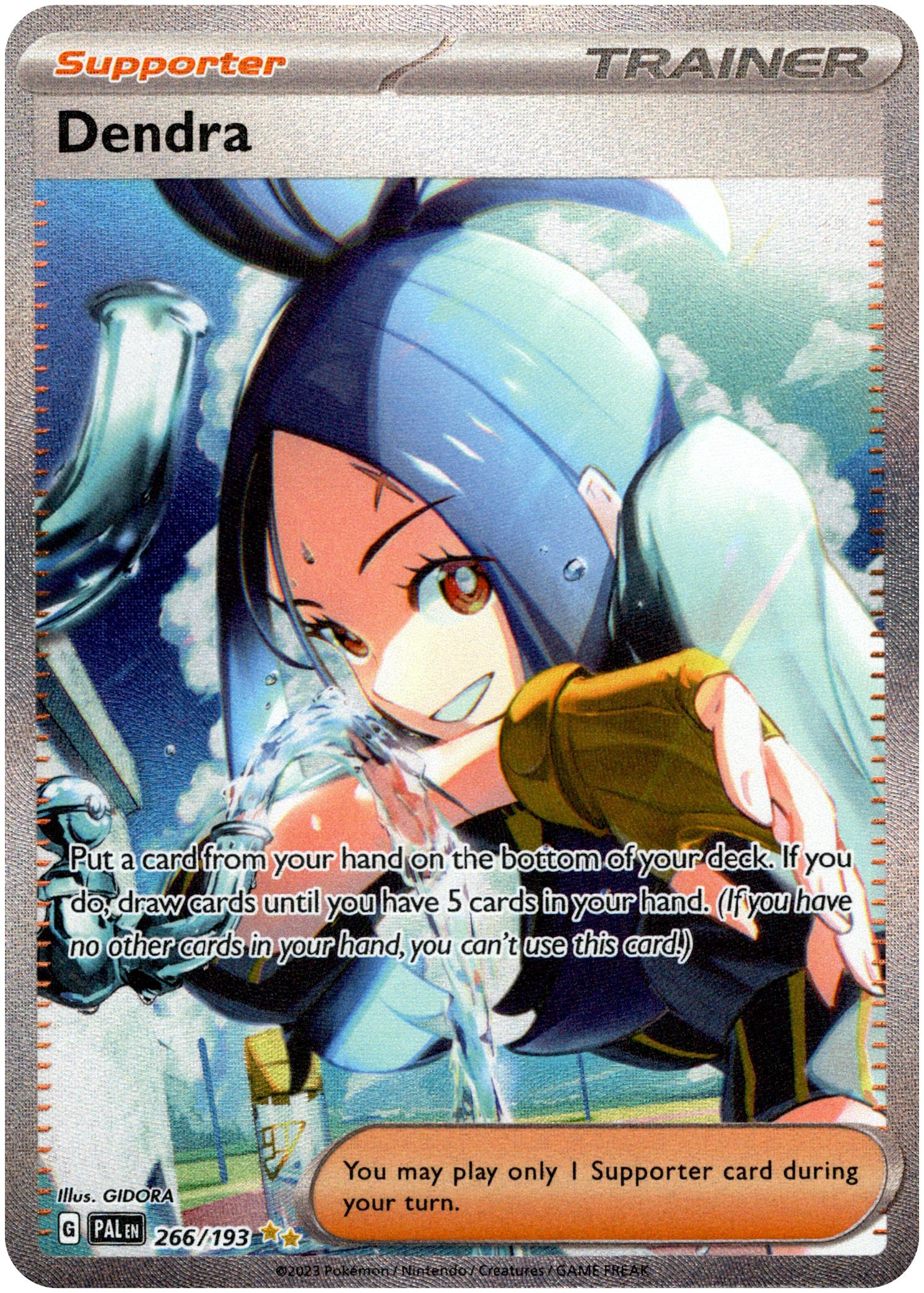 Dendra - 266/193 - Paldea Evolved - Holo - Card Cavern
