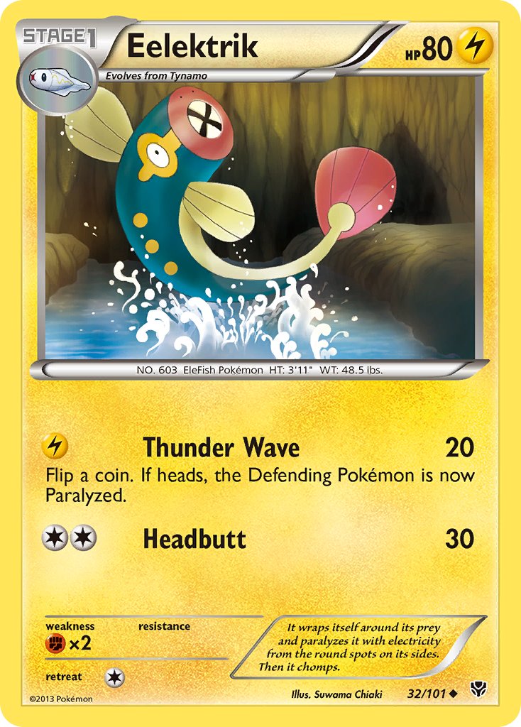 Eelektrik - 32/101 - Plasma Blast - Card Cavern
