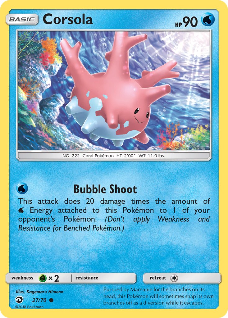 Corsola - 27/70 - Dragon Majesty - Card Cavern