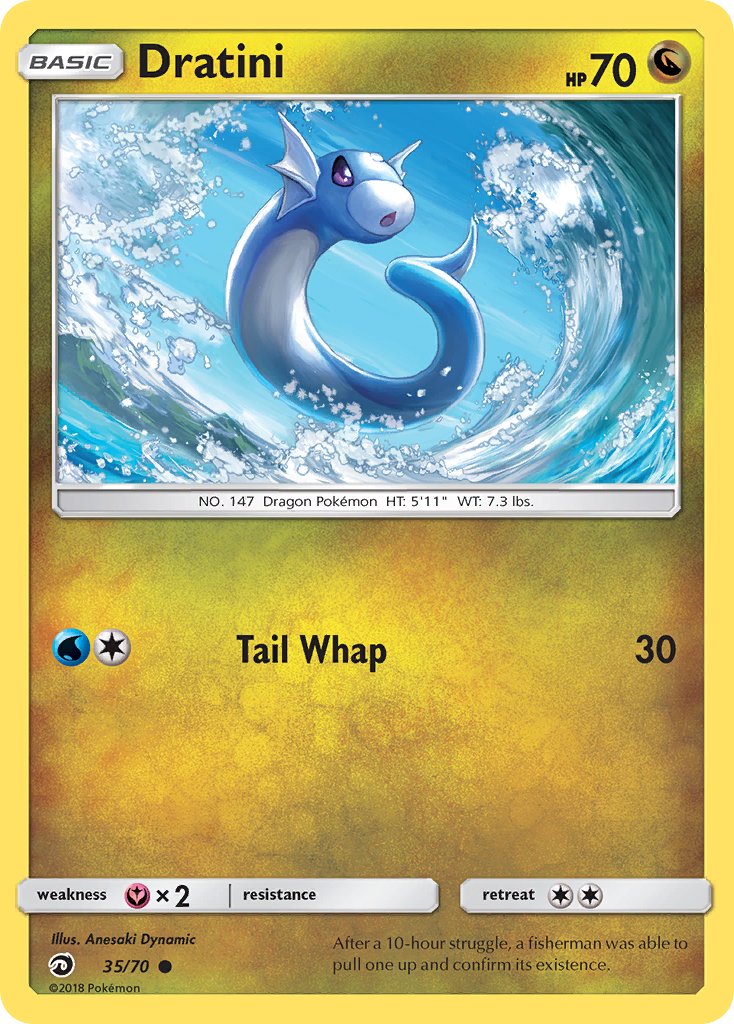 Dratini - 35/70 - Dragon Majesty - Card Cavern