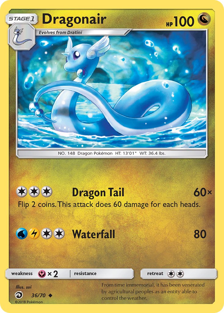 Dragonair - 36/70 - Dragon Majesty - Card Cavern