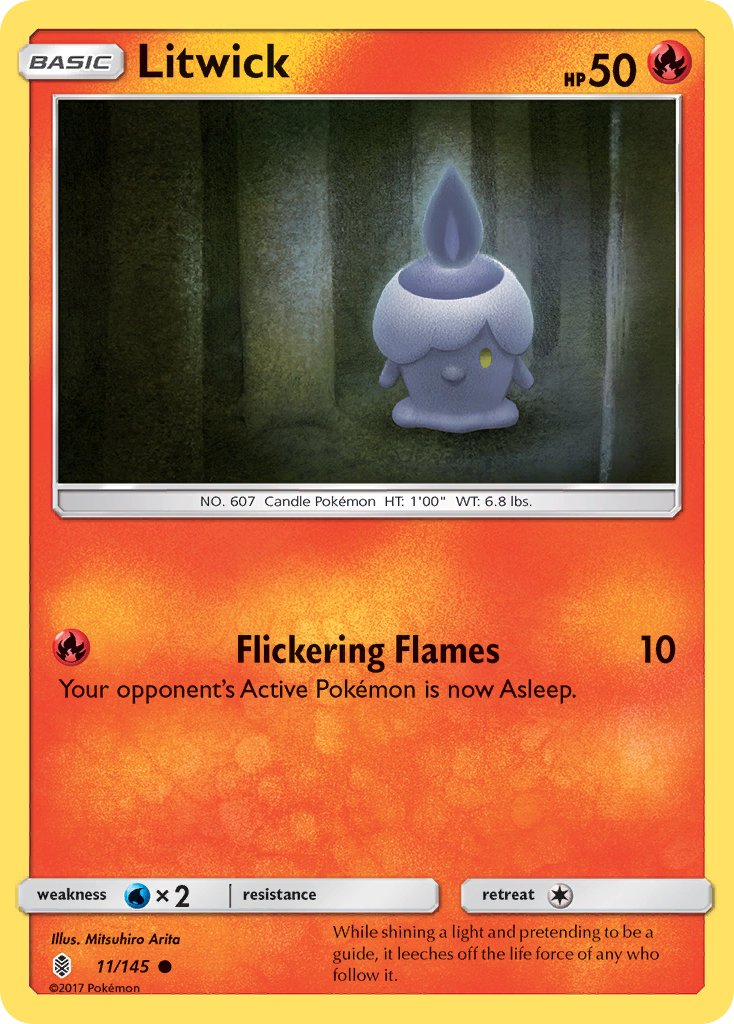 Litwick - 11/145 - Guardians Rising - Card Cavern