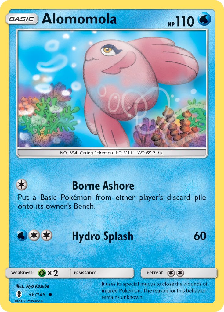 Alomomola - 36/145 - Guardians Rising - Card Cavern