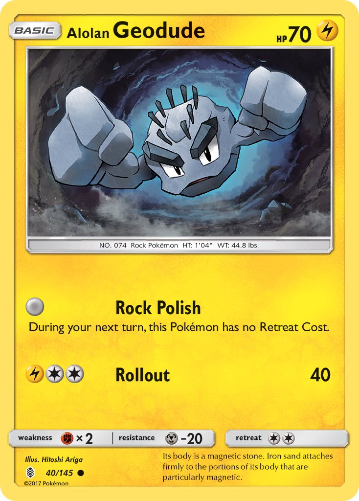 Alolan Geodude - 40/145