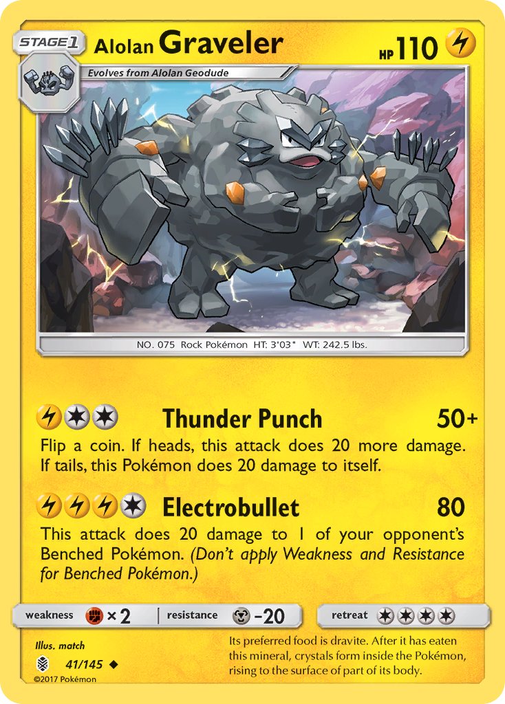Alolan Graveler - 41/145