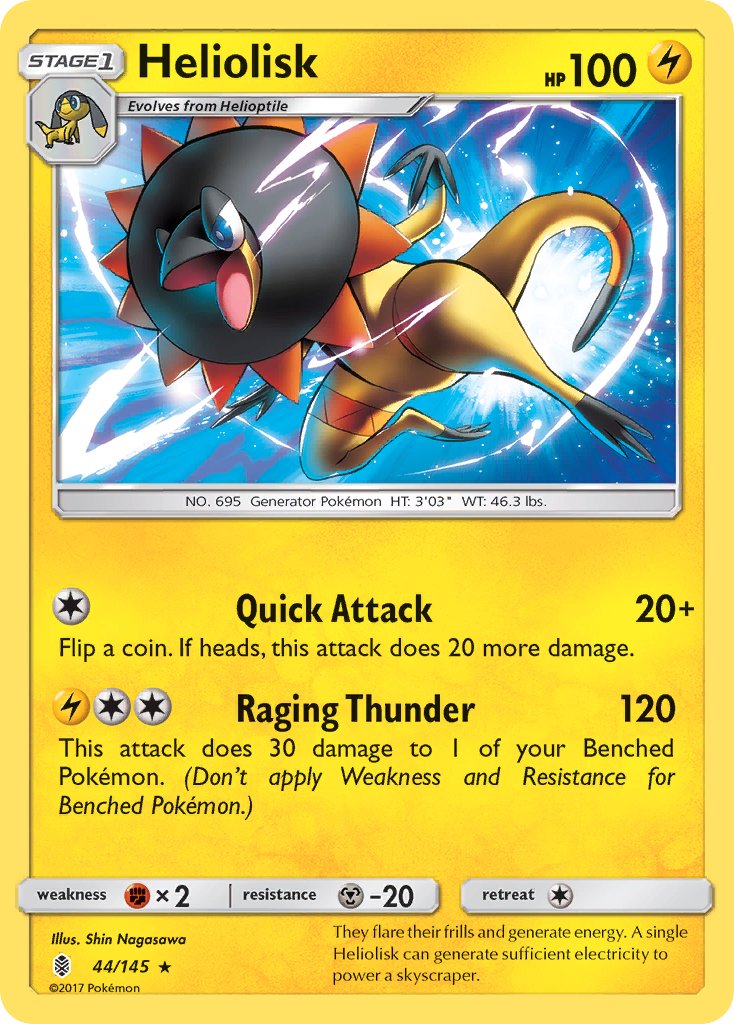 Heliolisk - 44/145 - Guardians Rising - Card Cavern