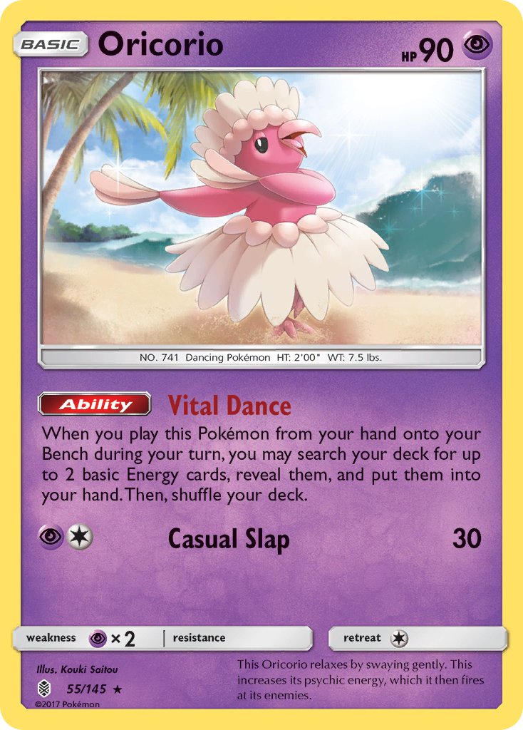 Oricorio - 55/145 - Guardians Rising - Card Cavern
