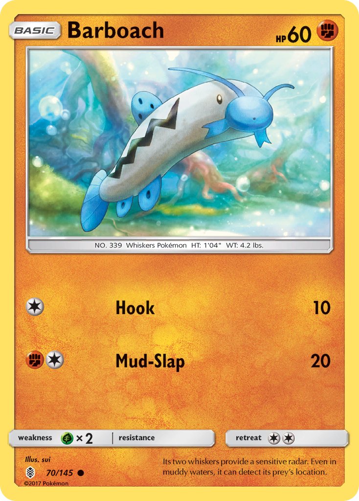 Barboach - 70/145 - Guardians Rising - Card Cavern