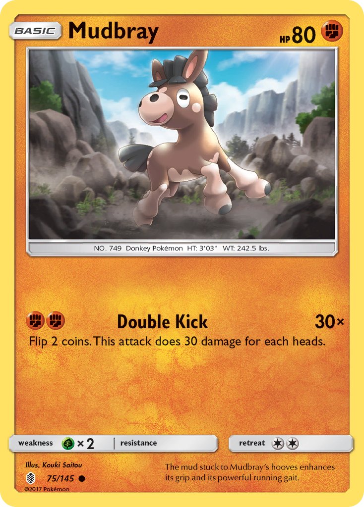 Mudbray - 75/145 - Guardians Rising - Card Cavern