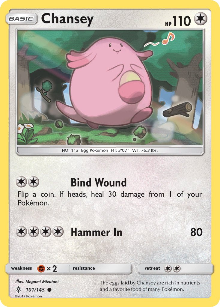 Chansey - 101/145 - Guardians Rising - Card Cavern