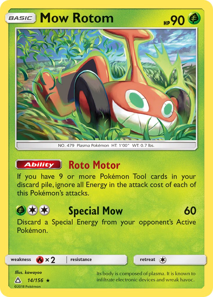 Mow Rotom - 14/156 - Ultra Prism - Card Cavern