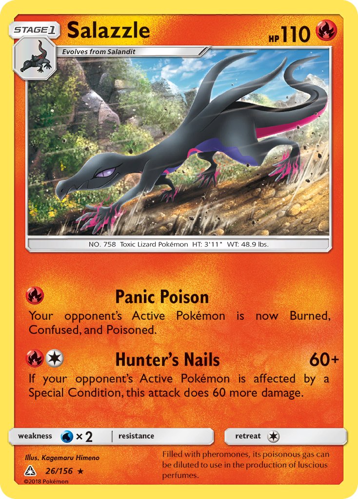 Salazzle - 26/156 - Ultra Prism - Card Cavern