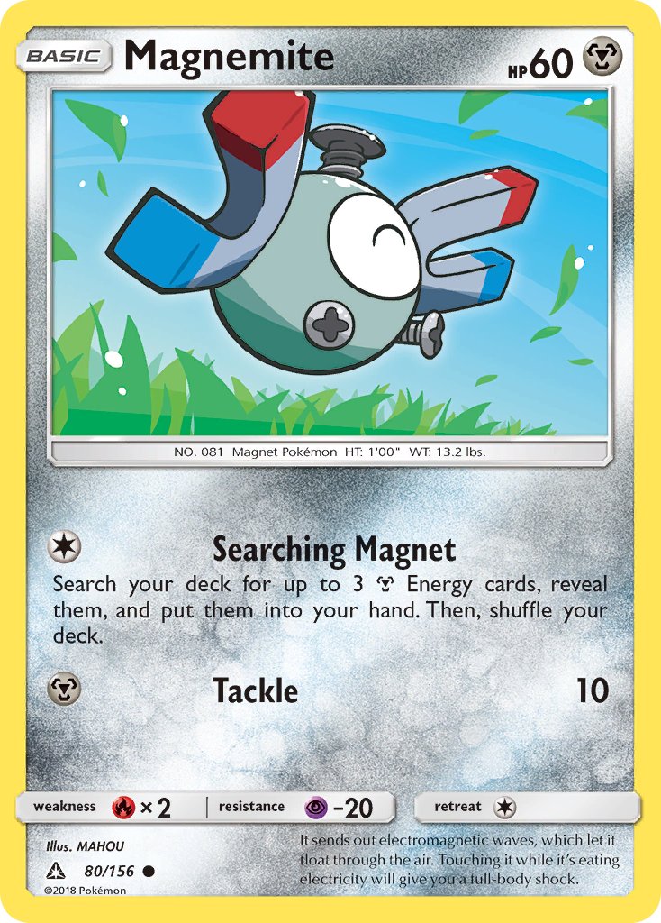 Magnemite - 80/156 - Ultra Prism - Card Cavern