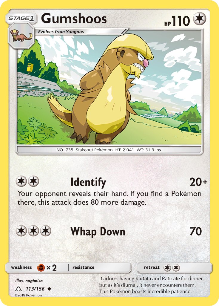 Gumshoos - 113/156 - Ultra Prism - Card Cavern