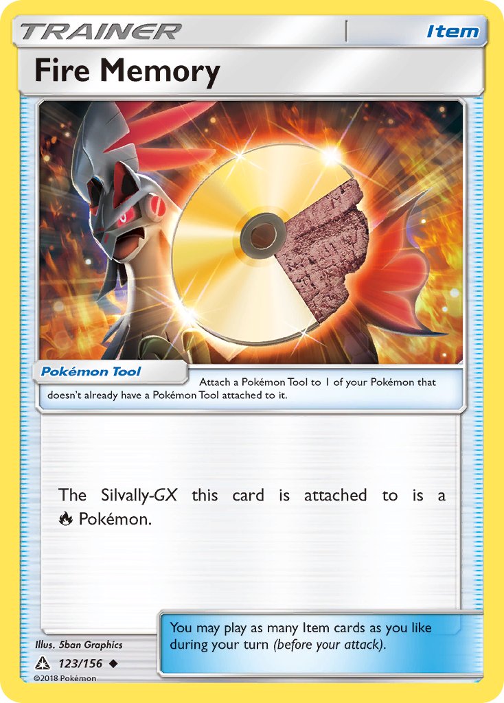 Fire Memory - 123/156 - Ultra Prism - Card Cavern