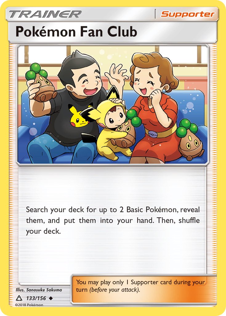 Pokemon Fan Club - 133/156 - Ultra Prism - Card Cavern