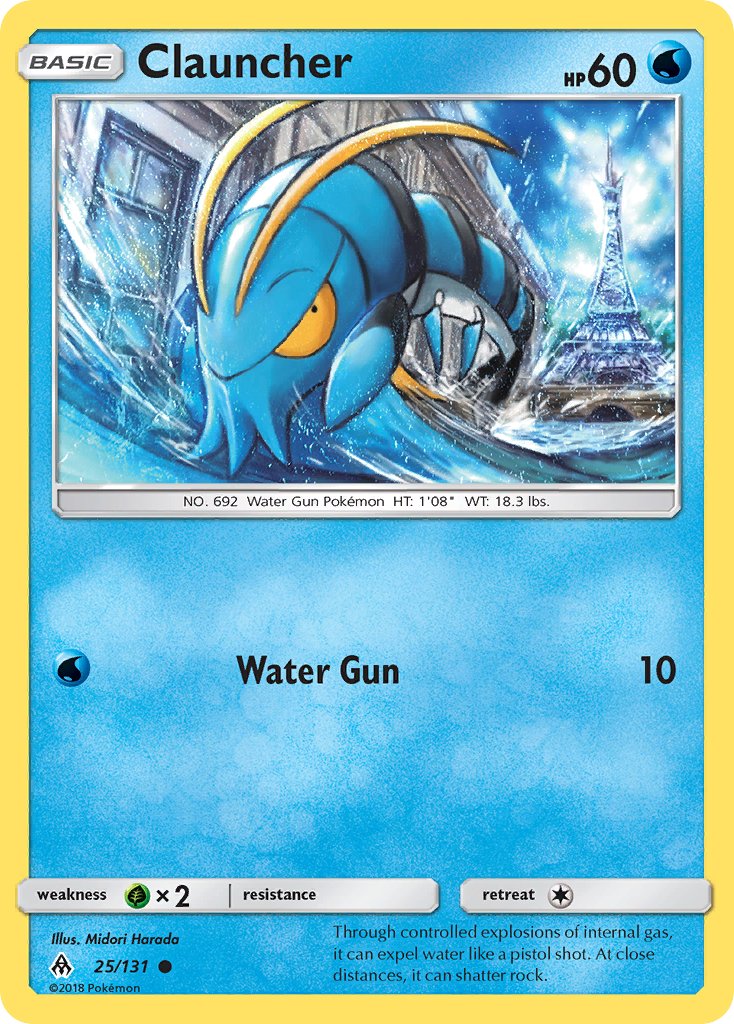Clauncher - 25/131 - Forbidden Light - Card Cavern
