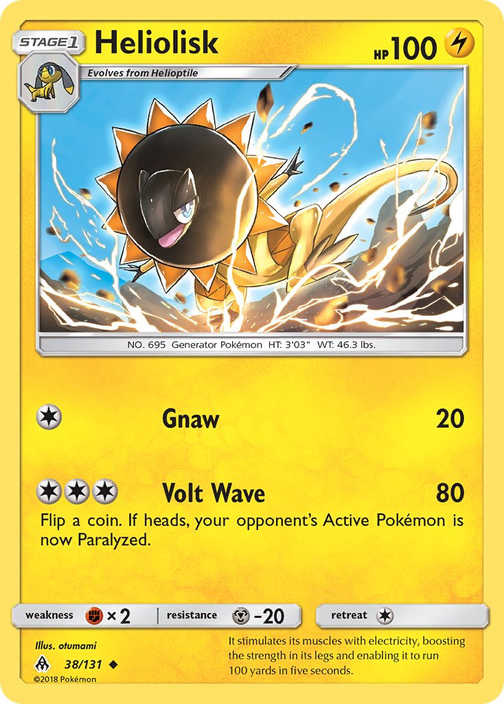 Heliolisk - 38/131 - Forbidden Light - Card Cavern