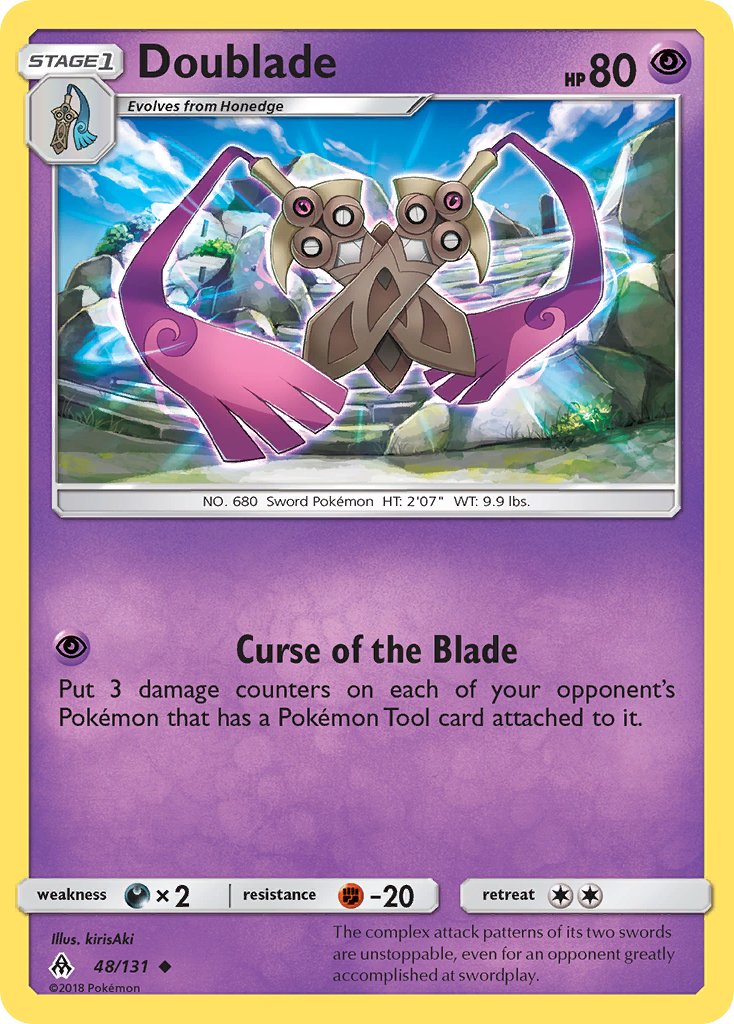 Doublade - 48/131 - Forbidden Light - Card Cavern