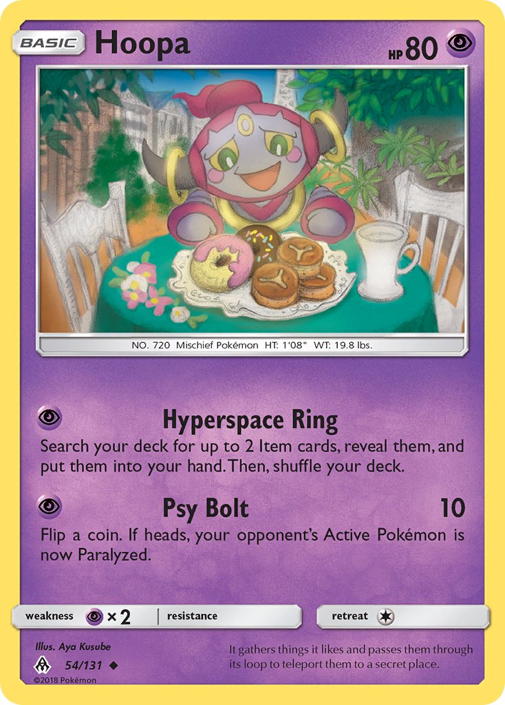 Hoopa - 54/131 - Forbidden Light - Card Cavern