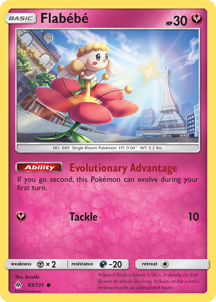 Flabebe - 83/131 - Forbidden Light - Card Cavern