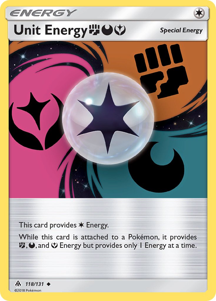 Unit Energy FDY - 118/131 - Forbidden Light - Card Cavern