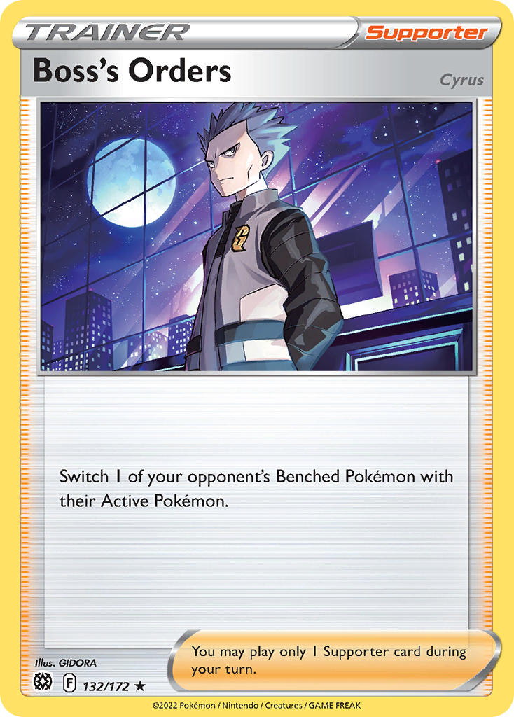 Boss's Orders - 132/172 - Brilliant Stars - Non-Holo - Card Cavern