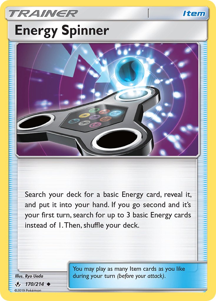 Energy Spinner - 170/214 - Unbroken Bonds - Card Cavern