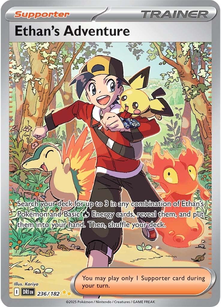 Ethan's Adventure - 236/182 - Destined Rivals - Holo - Card Cavern
