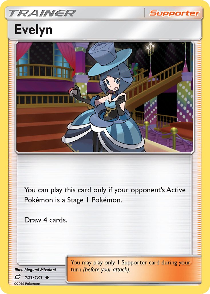 Evelyn - 141/181 - Team Up - Card Cavern