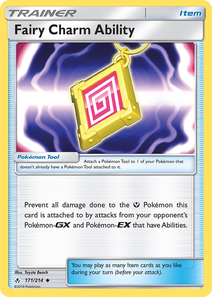 Fairy Charm Ability - 171/214 - Unbroken Bonds - Card Cavern