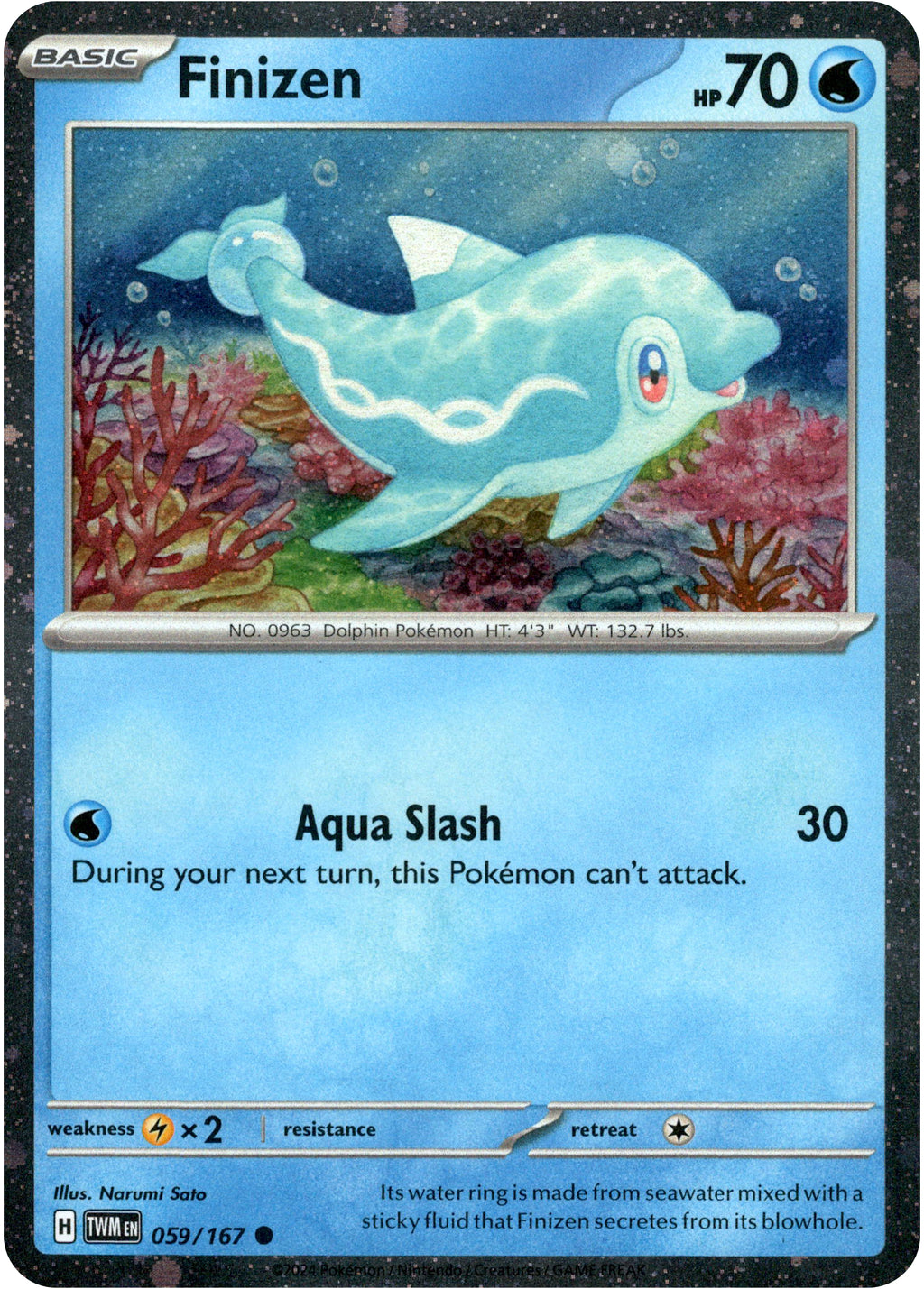 galaxy pokemon cards Finizen - 059/167 - Twilight Masquerade