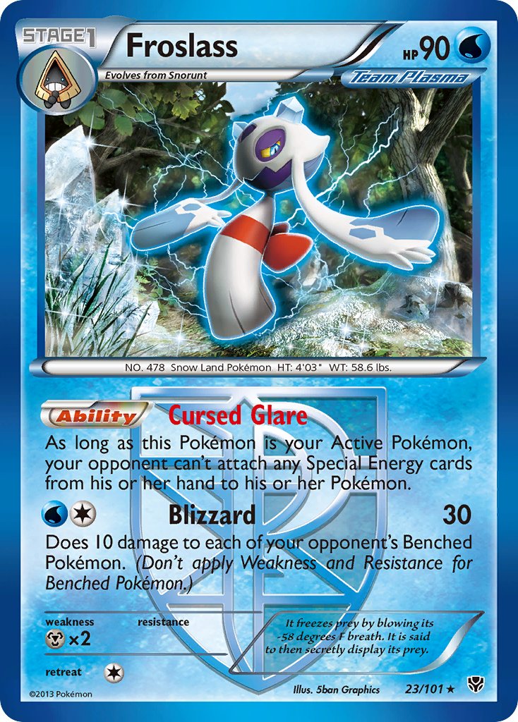 Froslass - 23/101 - Plasma Blast - Card Cavern