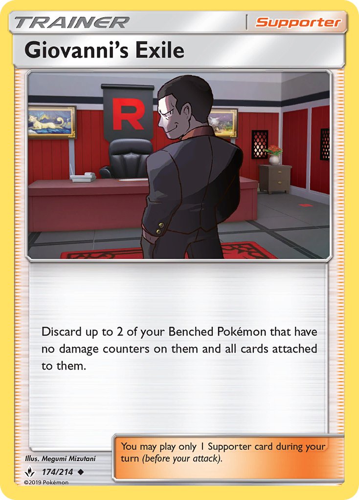 Giovanni's Exile - 174/214 - Unbroken Bonds - Card Cavern