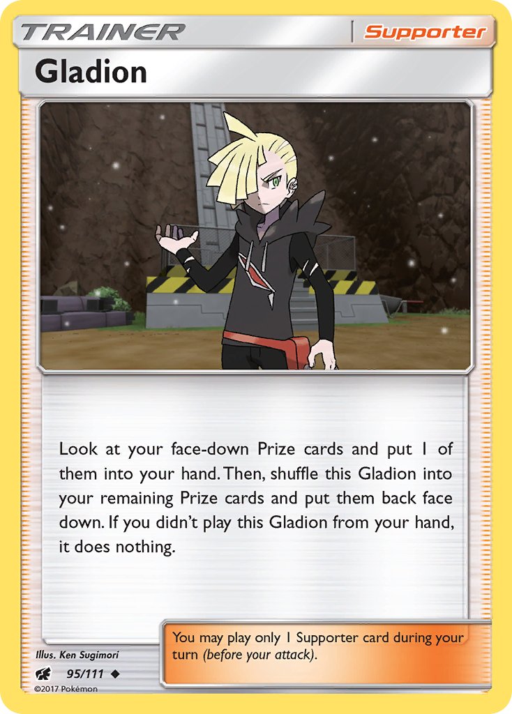 Gladion - 95/111 - Crimson Invasion - Card Cavern
