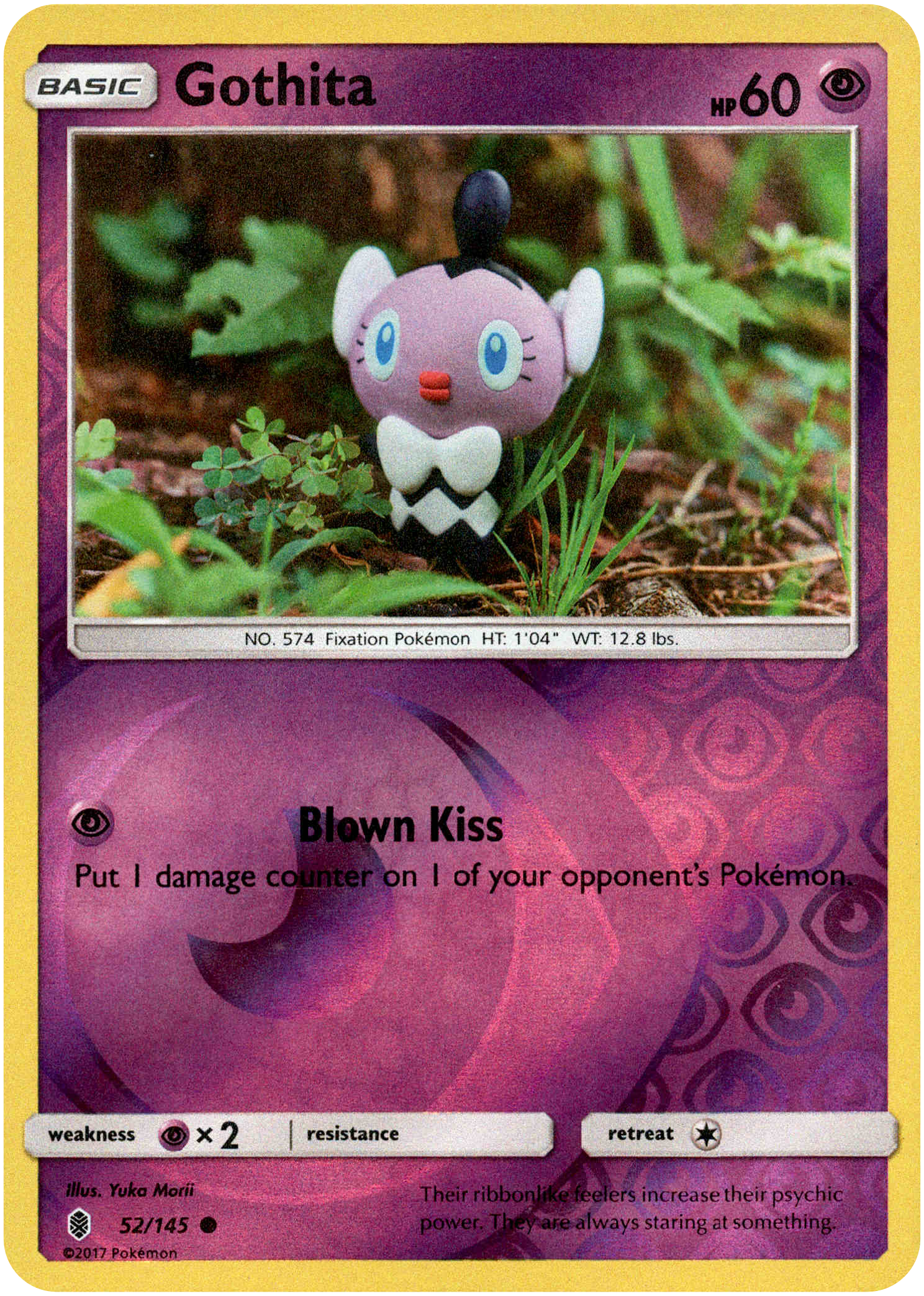 Gothita - 52/145 - Guardians Rising - Reverse Holo - Card Cavern
