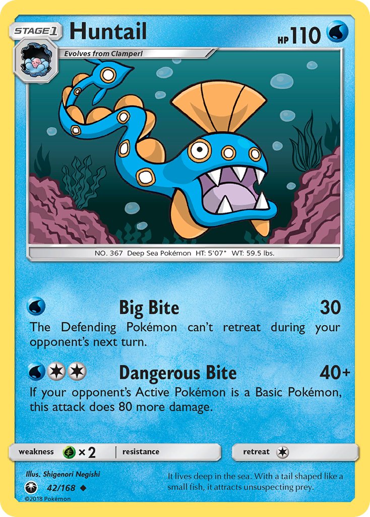 Huntail - 42/168 - Celestial Storm - Card Cavern
