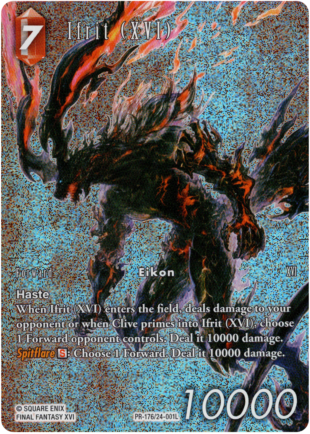 Ifrit (XVI) Full Art - PR-176/24-001L - Hidden Legends - Foil