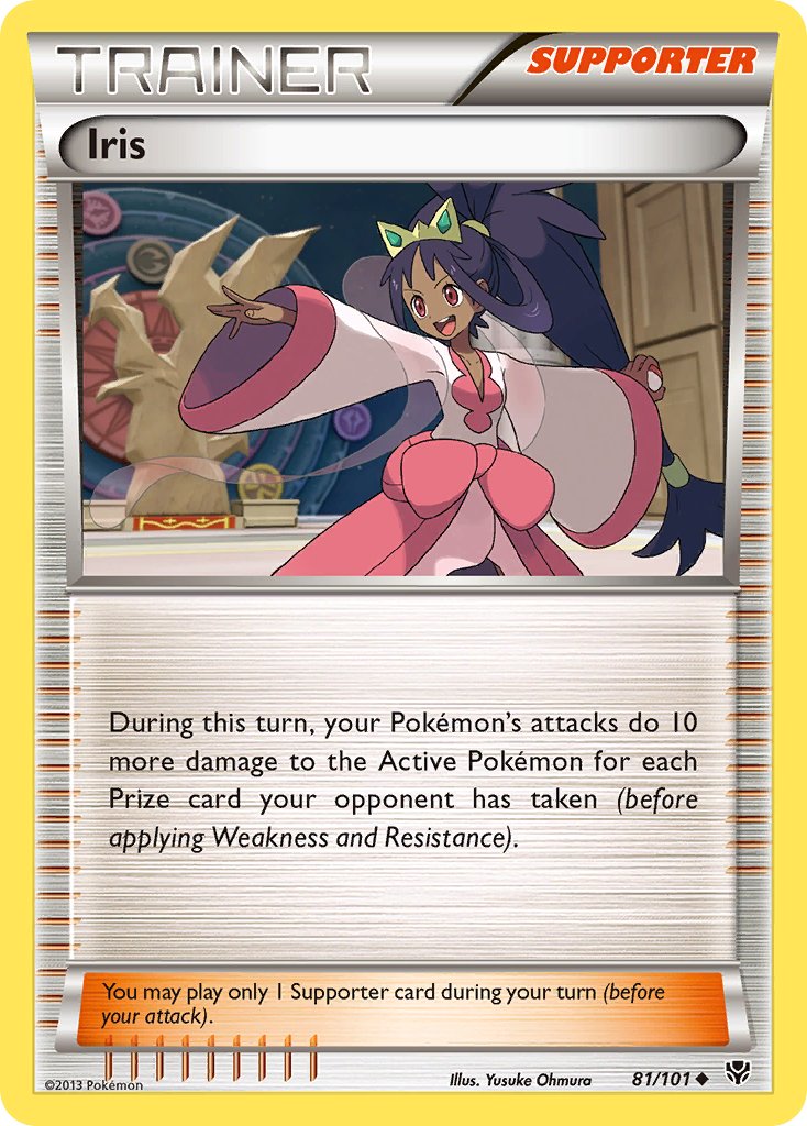 Iris - 81/101 - Plasma Blast - Card Cavern