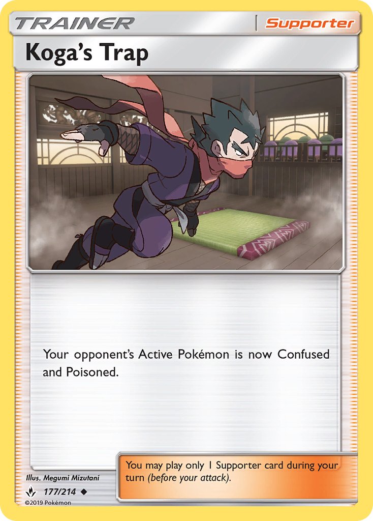 Koga's Trap - 177/214 - Unbroken Bonds - Card Cavern