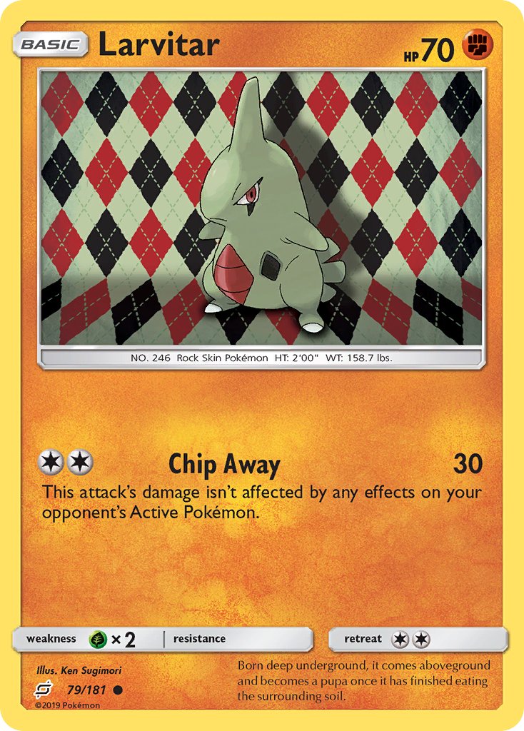 Larvitar - 79/181 - Team Up - Card Cavern