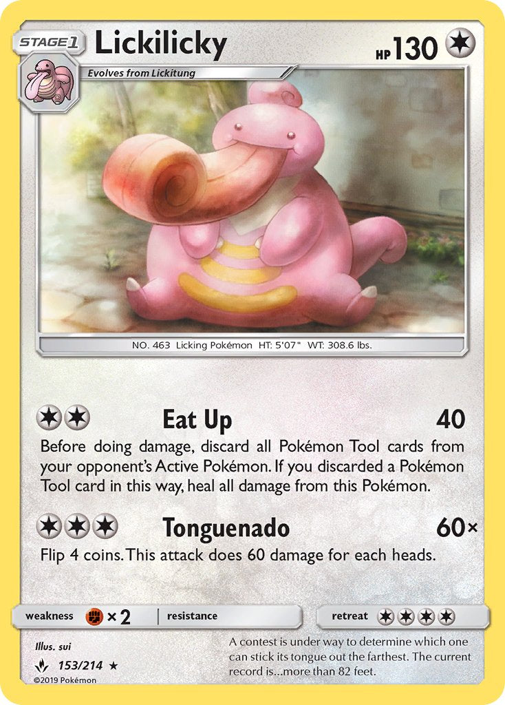Lickilicky - 153/214 - Unbroken Bonds - Card Cavern