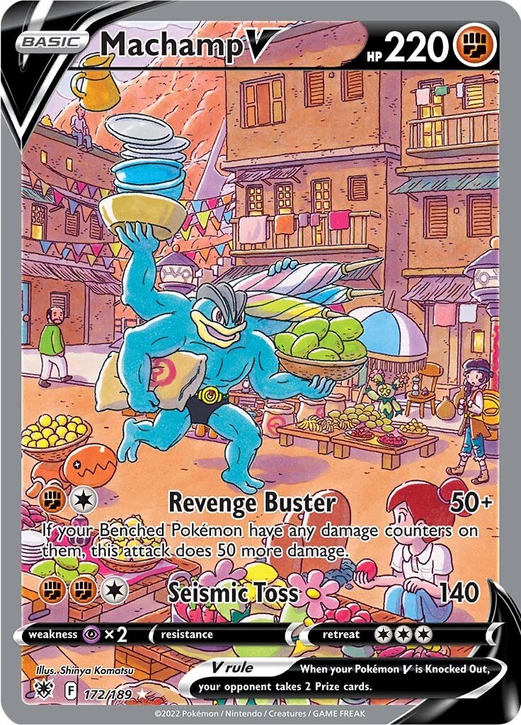 Machamp V Alternate Art - 172/189 - Astral Radiance - Holo - Card Cavern