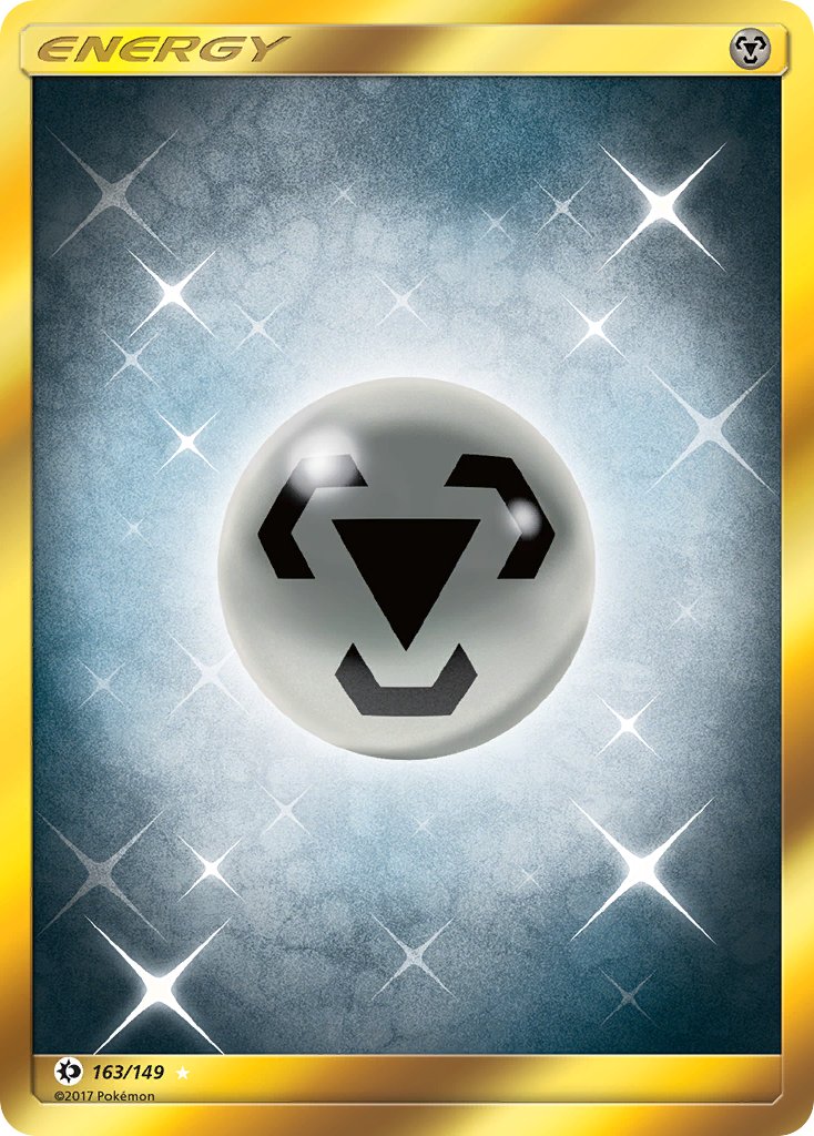 Metal Energy Secret Rare - 163/149 - Sun & Moon - Holo - Card Cavern