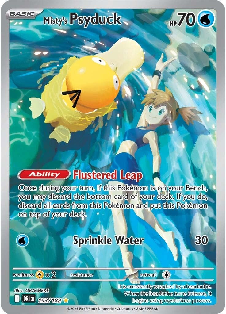 Misty's Psyduck - 193/182 - Destined Rivals - Holo - Card Cavern