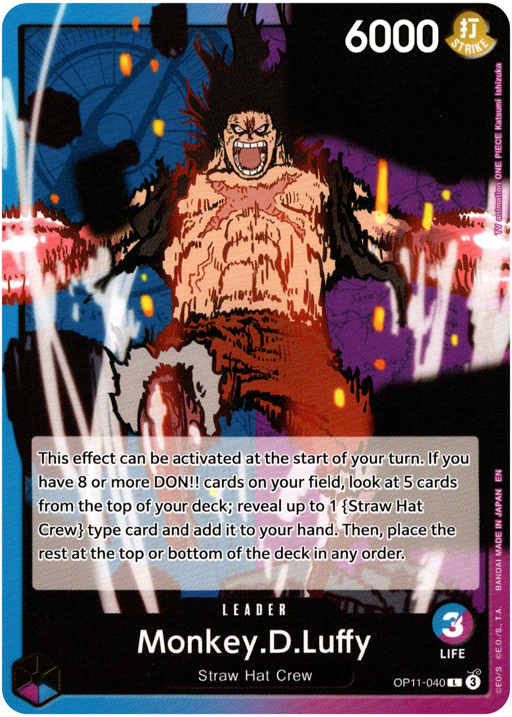 Monkey.D.Luffy - OP11-040 L