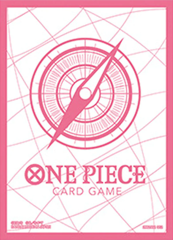 One Piece Card Game Official Card Sleeves: Standard Pink 70 ct