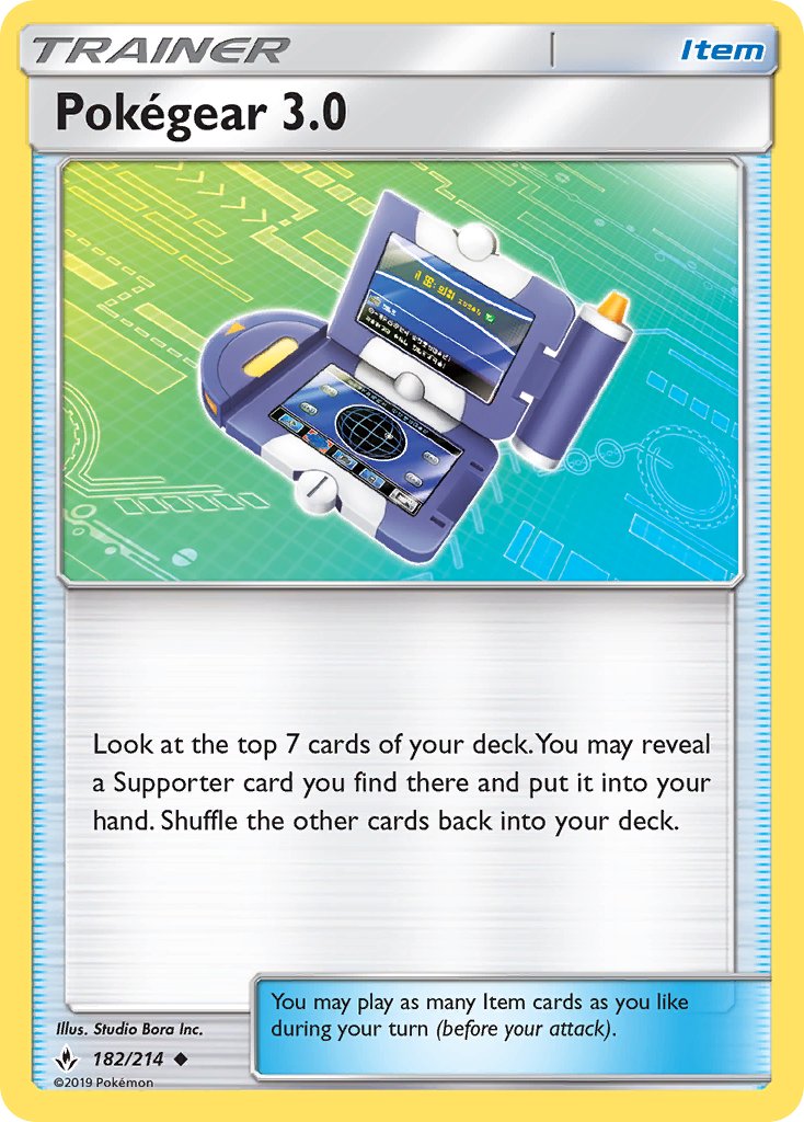Pokegear 3.0 - 182/214 - Unbroken Bonds - Card Cavern