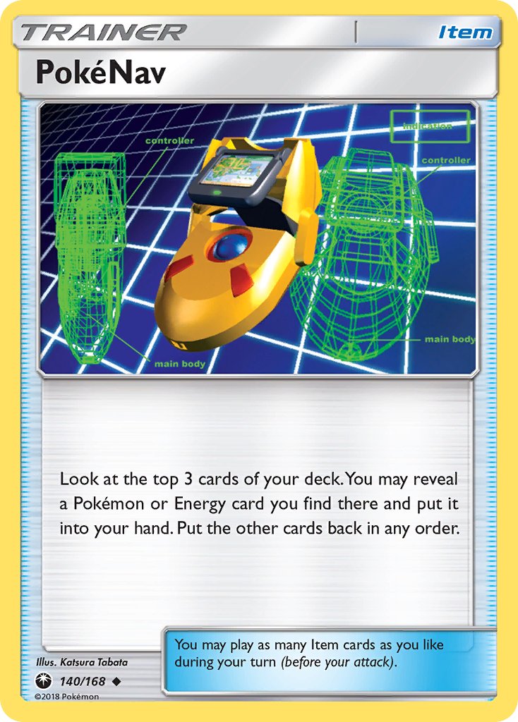 PokeNav - 140/168 - Celestial Storm - Card Cavern